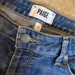 Paige  Jimmy Jimmy Denim Jean Shorts Women's 29 Rolled Cuff Cutoffs Medium Wash Photo 6