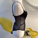 Forever 21  lingerie one piece. Lace and mesh.  Size small.  Adjustable straps. Photo 4