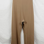 Women's M Brown Sleeveless Flare Leg Bodysuit Jumpsuit NWT Size 8 Photo 0