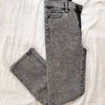Kendall + Kylie Grey Washed High Rise Straight Jeans Photo 0