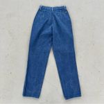 Wrangler Vintage 80s high rise pleated taper leg bareback trouser mom jeans Photo 1