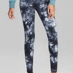 Wild Fable black and white tye dye leggings Photo 0