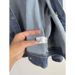 Evri Womens‎ Denim Jacket Size 3X Blue Long Sleeves Pockets Casual Chic Neutral Photo 8