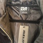 NWT Jolie & Joy Black Faux Fur Jacket | Women’s Size Medium Photo 1