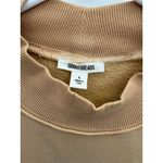 Goodthreads Women's Beige Ruffle Trim Long Sleeve Pullover Size L‎ Tan Size L Photo 1