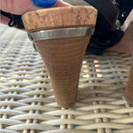 Coach  Adrienne Strappy‎ Slingback Block Heel black Sandals 9 Classic luxury Photo 4