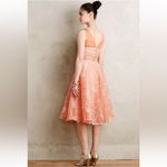 Moulinette Soeurs Anthropologie Calendula Dress by  Organza Floral Sz 6 Spring! Photo 2