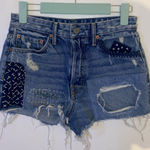 GRLFRND  Cindy high rise denim shorts women’s size 25 Photo 0