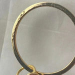 UNBRANDED FUN ROUND BLACK PATENT VEGAN LEATHER LOOK PURSE SILVER CHAIN Photo 12