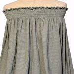 Free People Free People Lexington Tee Green Stripe Medium #OB506227 Photo 6