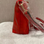 None No brand cute red bag 8”x4”x8” with 10” on top Photo 1