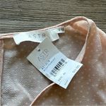 ASTR the Label Blush Polka Dot Ruffle Crop Top Photo 5