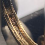 J.O.A. NWOT Vintage Rivers Woman’s Pave Rhinestone Gold Bangle Bracelet Photo 7