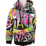 TNA Graphic Graffiti Zip Up Hoodie Sweatshirt Size Small Photo 10