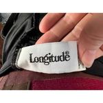 Longitude  one piece swimsuit Vintage 1980s striped Photo 7