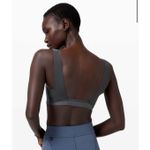 Lululemon Lab Womens Light Support Active Workout Kasta Sports Bra Size 8 Blue Photo 1