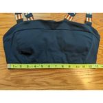 prAna  Moraga Sports Bra Yoga Racerback Navy Size M Gym Workout Lounge Activewear Photo 4