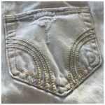 Hollister High Rise Distressed Festival Fray Hem Cut Off Shorts Light Wash Sz 25 Photo 8