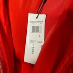 Rebecca Minkoff  Zayne Quilted Puffer Down Jacket Red Large Hooded Long Sleeve Photo 4