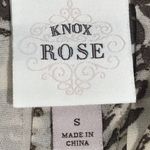 Knox Rose  Sheer Floral Button Down Shirt Size Small Photo 3