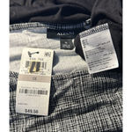 Alfani  Womens Size 1X Top Shirt Tunic Stretch Lightweight Black White Aztec Boho Photo 6