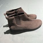 Easy Spirit Ankle Booties Ember Grey Leather Size 7W B38 Photo 4
