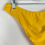 J.Crew NWT  Curved-Waist Cheeky Bikini Bottom Yellow Size Large L NEW Photo 7