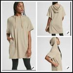 Athleta Cabana Textured Tunic Hoodie Color Neptune Size M P2P 23” NWT Photo 1