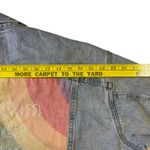 Levi's  Premium Pride LGBTQ+ Rainbow Denim Jean‎ Jacket XXL Distressed Photo 9