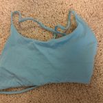 Gathletica blue sports bra open back Size small Photo 0