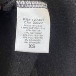 Wildfox  Solid Black Basic Tracksuit Full Zip Hoodie Loungewear XS Photo 7