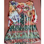 Westbound  Womens Top Medium Blouse Short Sleeve Multicolor Lightweight  USA Photo 3