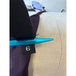 Vintage 90s Laundry by Shelli Segal Purple Velvet & Satin Formal Dress Size 6 Photo 6