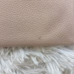 Michael Kors Large Zip Clutch Wristlet Bag Pink Leather Wallet Purse Photo 2