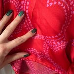 Bailey 44 Red Heart Print Women's Top Photo 3