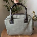 Bath & Body Works  Brown Tweed  Herringbone Carry On weekend travel bag Tote Photo 1