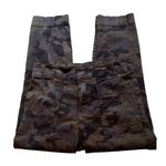 Kut From The Kloth Grey Camo High Rise Crop Straight Leg, Sz 6 Photo 3