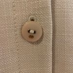 Escada Women's Beige Blazer/Jacket silk/new wool blend size 36/US 6 Tan Photo 1
