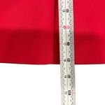 Banana Republic  Dark Pink Raspberry Pleated Skirt Size 8 Lined Cotton Stretch Photo 5