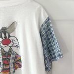 Freeze Vintage 1995 Gangsta Sylvester Baseball Button Down Tee Glitter Cap Large Photo 10