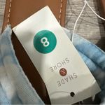 Shade & Shore  Light Blue Tie-Dye Slides size 8 Photo 4