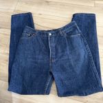 Levi's Vintage 501 Jeans Blue Cotton Denim USA Made Button Fly 80s Size 18 Photo 0