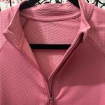 Lululemon  Rest Less Cropped 1/2 Zip Long Sleeve Athletic Pullover Size 6 SM Pink Photo 8
