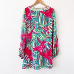 Lilly Pulitzer Saemus Pomegranate Jungle Tumble Beaded Dress Photo 8