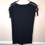 Sincerely Jules NWT  Women’s Black Shoulder Lace T-Shirt Dress Photo 3