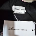 Lovers + Friends Juliana Top in Black and Pink XXS Photo 6