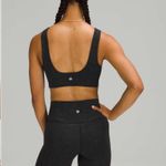 Lululemon Everlux Cut-Out Train Bra Crunch Black 6 Photo 2