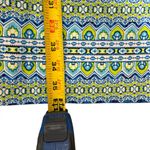 LONDON TIMES Blue and Green Patterned Sleeveless Dress Size 14 Preppy Classic Photo 8