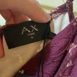 AX Paris Womens New  Off The Shoulder Floral Warp Dress Wine Photo 6