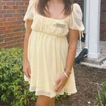 Lucy in the Sky  Mini Dress Yellow Photo 0